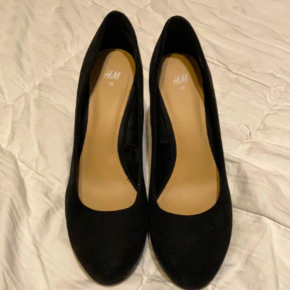 Black H&M heels